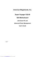 AMERICAN MEGATRENDS SUPER VOYAGER VLB III DRIVER DOWNLOAD FREE AMERICAN MEGATRENDS SUPER VOYAGER VLB III TREIBER HERUNTERLADEN
