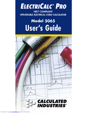 electricalc pro manual Electricalc pro manual | fuse (electrical) | electrical resistance.