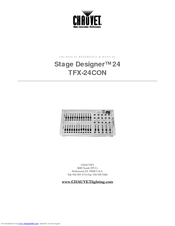 CHAUVET STAGE DESIGNER 24 MANUAL PDF