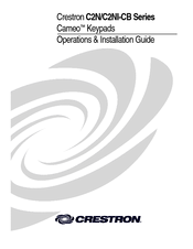 Crestron Cameo C2N-CB Series Manuals