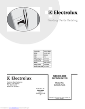 Electrolux E23CS75DSS7 Manuals