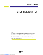 LG L1954TQ WINDOWS 8 X64 DRIVER LG L1954TQ DRIVERS