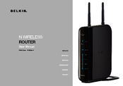 Belkin Router F5D8236-4 User Manual