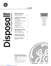 Ge GFC1020F Manuals