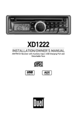 Dual XD1222 Manuals