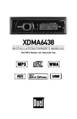 Dual Electronics Corporation Xdma6438 Manuals