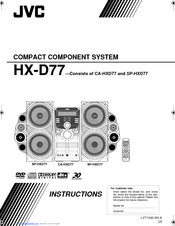jvc hx-d77 manual Jvc hx hx-d77 instructions manual pdf download.