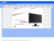 DOWNLOAD DRIVERS: PHILIPS 190SW9FB27 MONITOR