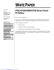 Compaq ipaq pocket pc h3630 manual