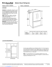 Kitchenaid Kbfs22ewms Kitchenaid Kbfs22ewms