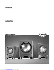 Klipsch RW-10 Manuals