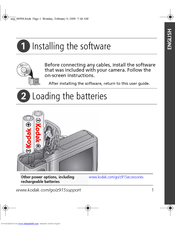 Kodak Z915 - EASYSHARE Digital Camera Manuals