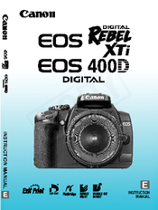 Canon rebel xti manual