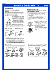 Casio pathfinder watch setting instructions