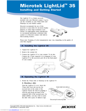 microtek scanmaker 5800 инструкция