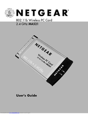 Netgear MA521 32bit Wireless PC Card 802.11b