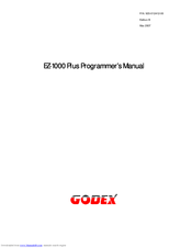 GODEX EZ-1000 DRIVERS FOR WINDOWS VISTA DRIVER: GODEX EZ-1000