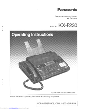 Panasonic Kx-f230bx  -  5