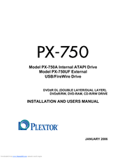 Plextor Px712a Drivers For Mac