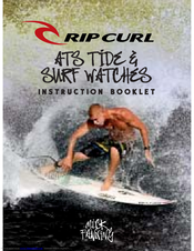 rip curl mission digital watch instructions