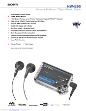 Sony Walkman Nwz-e344 Driver For Mac