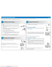 Sharp XE-A42S Manuals
