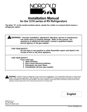 Norcold 1211IM - Manuals