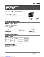 omron e5csv инструкция E5csv | omron, canada.