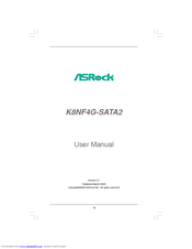 Download Drivers: ASRock K8NF4G-SATA2 R2.0 ASRock K8NF4G-SATA2 R2.0 Treiber Windows 10