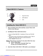 GENIUS VIDEOCAM GE111 WINDOWS 7 X64 TREIBER