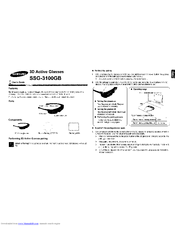 ssg - 3700cr manual Ssg-3300gr user manual.