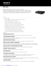 Sony BDP-S390 Manuals