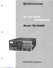 Kenwood TS-700SP Manuals