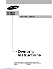 Samsung User Manual Tv