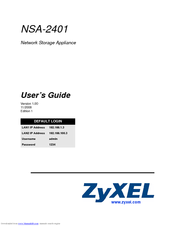 ZyXEL NSA-2401 NAS Windows Vista 32-BIT Download Drivers: ZyXEL NSA-2401 NAS