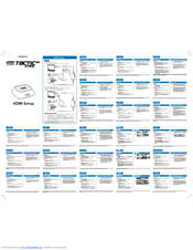 Creative Tactic 3d Omega Manuals