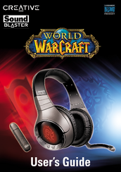 Creative Sound Blaster World Of Warcraft Wireless Headset Quick
