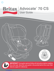 Britax Advocate 70 Cs User Manual Pdf