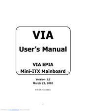 Epia 5000 Drivers