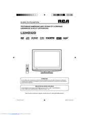 rca l22hd32d manual Rca l22hd32d lcd/dvd combo hdtv manuals.
