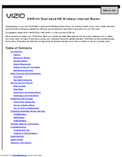 Vizio XWR100 Manuals