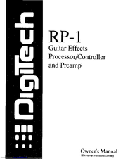 Digitech Rp 1 Manual Download