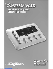 digitech vocalist live 3d manual Top 8 vocal processors of 2019 | video review.