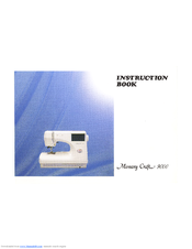 Janome MEMORY CRAFT 9000 Manuals