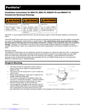 Cooper Lighting Portfolio Md6xt6 Manuals Cooper Lighting Portfolio Md6xt6 Manuals