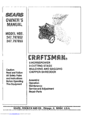 Craftsman 247 797852 Owner S Manual Pdf Craftsman 247 797852 Owner S Manual Pdf