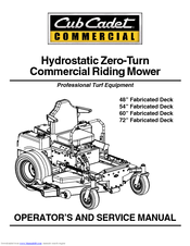 cub cadet zt1 54 service manual