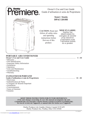 Danby Premiere DPAC12010H Manuals