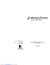 Digital Spectrum Memory Frame Mf-801 Manual