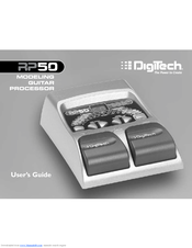 DIGITECH RP50 MANUAL PDF